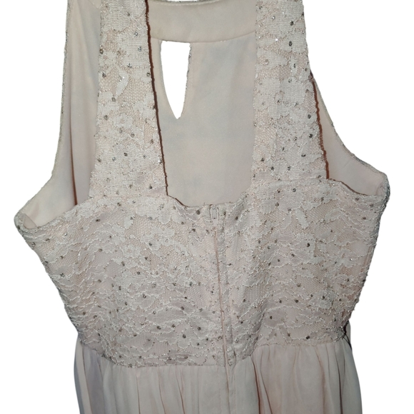 Lots of Love by Speechless/Kids Special Occasion Walk-Thru Romper Pink Sz 14 - Picture 11 of 13